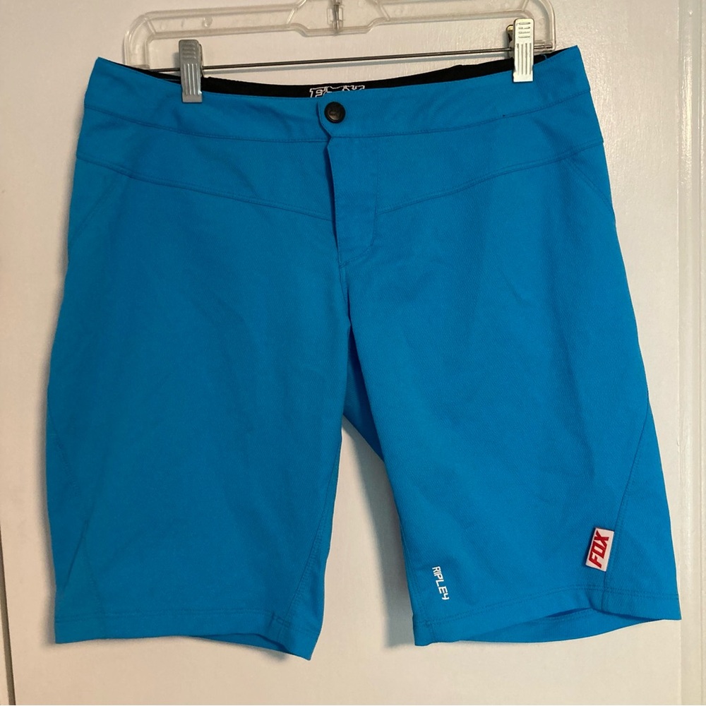 Fox Ripley Women's Bike Shorts - Blue Size Med